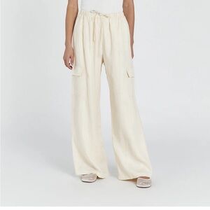 NWT Dissh Ingrid linen cargo pant
